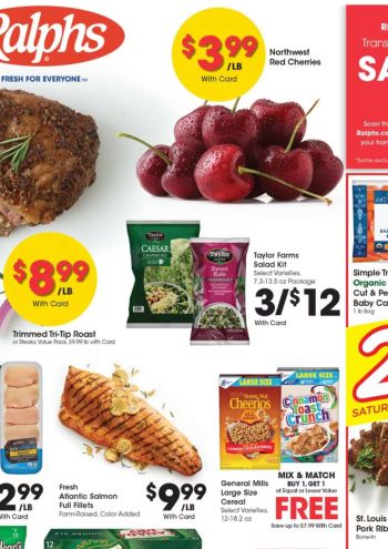 Ralphs offer thumb