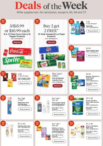 Walgreens offer thumb