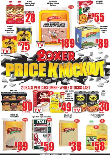 Boxer Superstores offer thumb