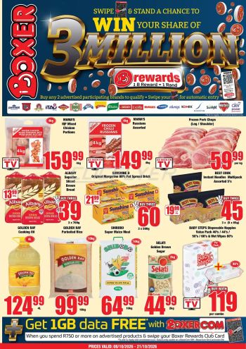 Boxer Superstores offer thumb